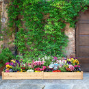 Wooden Vegetable Raised Garden Bed for Backyard Patio Balcony by LJGDeals