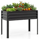Raised Garden Bed with Legs Electro-Coating Metal Large Elevated Planter Box by LJGDeals