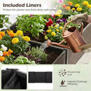 Raised Garden Bed with Legs and Removable Liner - 73 Inch by LJGDeals