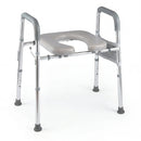 Raised Toilet Seat with Handles and Padded Arms for Seniors by LJGDeals