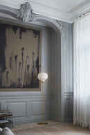 Raito Glass Globe Floor Lamp