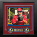Ranger Suarez Ready to Throw Autographed Philadelphia Phillies 8" x 10" Framed Baseball Photo by Dynasty Sports & Framing