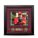 Ranger Suarez Ready to Throw Autographed Philadelphia Phillies 8" x 10" Framed Baseball Photo by Dynasty Sports & Framing
