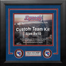New York Rangers Custom NHL Hockey 8x10 Picture Frame Kit (Multiple Colors) by Dynasty Sports & Framing