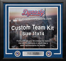 New York Rangers Custom NHL Hockey 11x14 Picture Frame Kit (Multiple Colors) by Dynasty Sports & Framing