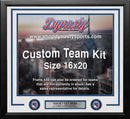 New York Rangers Custom NHL Hockey 16x20 Picture Frame Kit (Multiple Colors) by Dynasty Sports & Framing