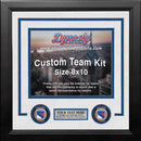 New York Rangers Custom NHL Hockey 8x10 Picture Frame Kit (Multiple Colors) by Dynasty Sports & Framing