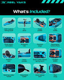 Rapido 10.8ft Fin Drive Modular Fishing Kayak by ReelYaks