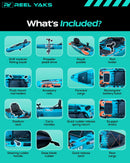 Rapido 10.8ft Propeller Drive Modular Fishing Kayak by ReelYaks