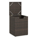 Rattan Propane Tank Cover Patio Hideaway Tank Side Table by LJGDeals
