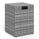 Rattan Propane Tank Cover Patio Hideaway Tank Side Table by LJGDeals