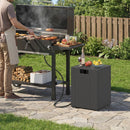 Rattan Propane Tank Cover Patio Hideaway Tank Side Table