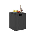 Rattan Propane Tank Cover Patio Hideaway Tank Side Table