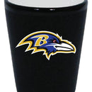 Baltimore Ravens Matte Black/Inner Color Shot Glass by Dynasty Sports & Framing