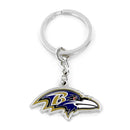 Baltimore Ravens Metal Logo Keychain by Dynasty Sports & Framing