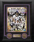 Baltimore Ravens Super Bowl XLVII Champions 8" x 10" Framed Collage Football Photo by Dynasty Sports & Framing