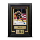 Ray Bourque in Black Boston Bruins 8" x 10" Framed Hockey Photo with Engraved Autograph by Dynasty Sports & Framing