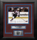 Ray Bourque in Action Colorado Avalanche 8" x 10" Framed Hockey Photo with Engraved Autograph by Dynasty Sports & Framing
