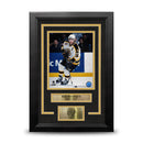 Ray Bourque 75th Anniversary White Boston Bruins 8x10 Framed Hockey Photo with Engraved Autograph by Dynasty Sports & Framing