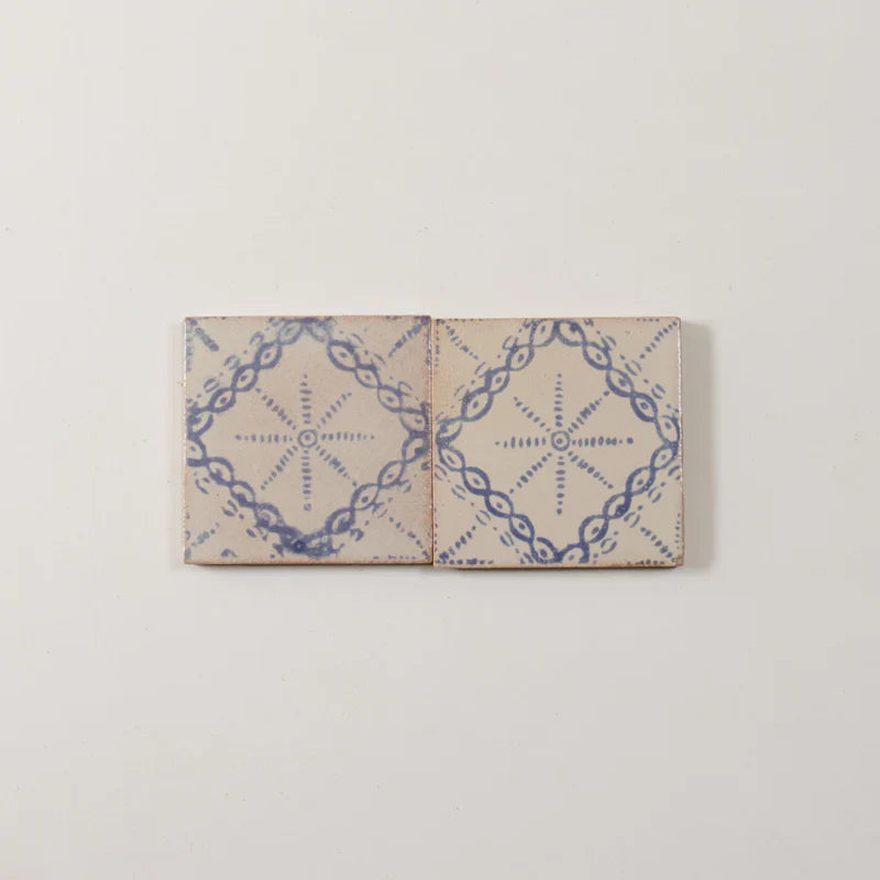 Rayo Azul 4"x4" by Tilesofezra