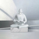 Reading Human Sculpture Floor Lamp