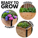 18″ x 24″ Raised Garden Bed - 30" TALL