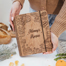 Wooden Recipe Book – Pastries Edition