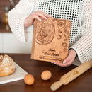 Wooden Recipe Book – Pizza Recipes