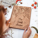 Wooden Recipe Book – Tomatoes Theme