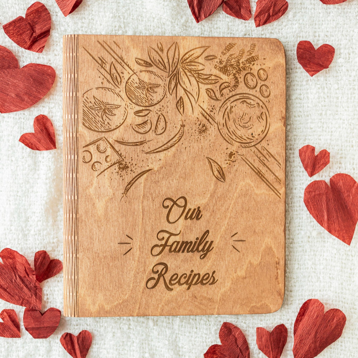 Wooden Recipe Book – Tomatoes Theme, photo 2 of 14