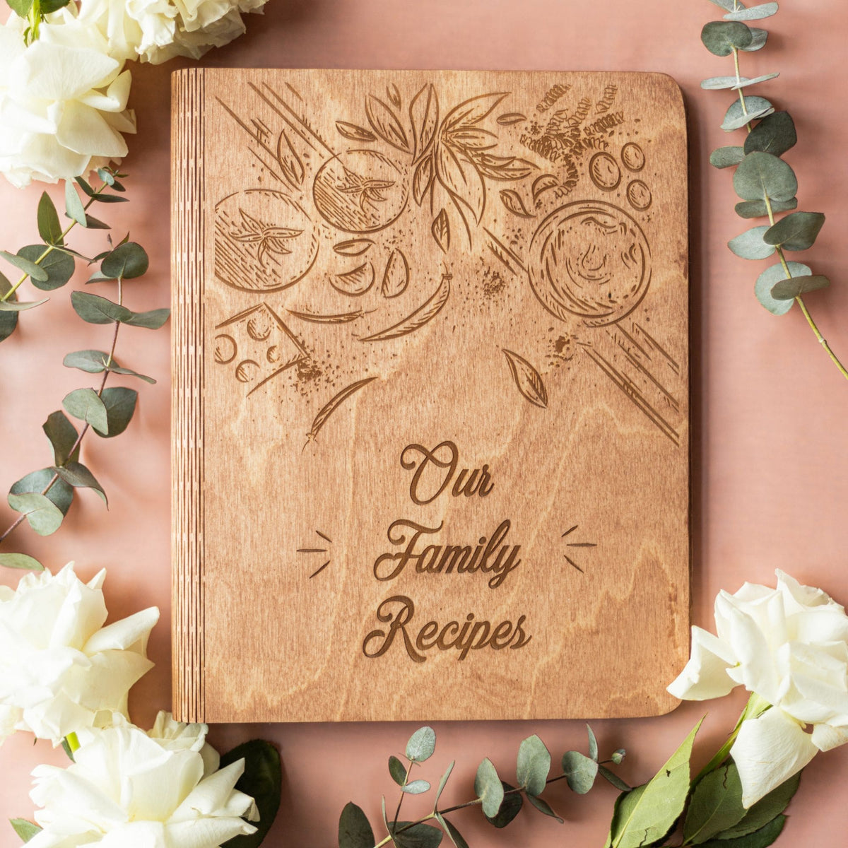 Wooden Recipe Book – Tomatoes Theme, photo 6 of 14