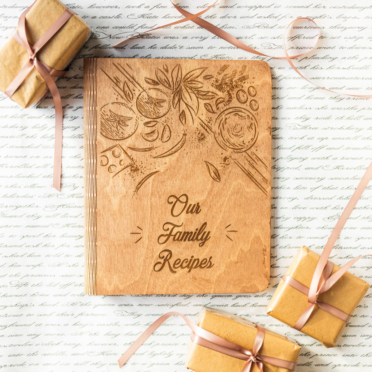Wooden Recipe Book – Tomatoes Theme, photo 7 of 14