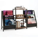 Record Player Stand for up to 200 Albums Turntable Display Stand with 3 Shelves by LJGDeals