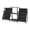 Record Player Stand for up to 200 Albums Turntable Display Stand with 3 Shelves by LJGDeals