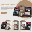 Record Player Stand for up to 200 Albums Turntable Display Stand with 3 Shelves by LJGDeals