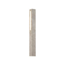 Rectangle Fini Travertine Wall Lamp