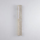 Rectangle Fini Travertine Wall Lamp