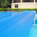 Rectangle Swimming Pool Cover 12-MIL Heat Retaining Pool Solar Blanket with Carrying Bag by LJGDeals