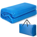 Rectangle Swimming Pool Cover 12-MIL Heat Retaining Pool Solar Blanket with Carrying Bag by LJGDeals