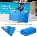 Rectangle Swimming Pool Cover 12-MIL Heat Retaining Pool Solar Blanket with Carrying Bag by LJGDeals