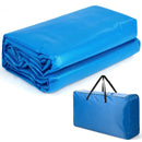 Rectangle Swimming Pool Cover 12-MIL Heat Retaining Pool Solar Blanket with Carrying Bag by LJGDeals