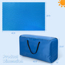 Rectangle Swimming Pool Cover 12-MIL Heat Retaining Pool Solar Blanket with Carrying Bag