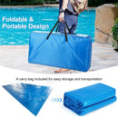 Rectangle Swimming Pool Cover 12-MIL Heat Retaining Pool Solar Blanket with Carrying Bag by LJGDeals