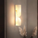 Rectangular Alabaster Essence Wall Sconce