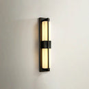 Rectangular Alabaster Modern Brass Wall Sconce