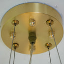Rectangular Linear Alabaster Chandelier