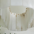 Rectangular Linear Alabaster Chandelier