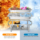 2 Packs Chafing 9 Quart Stainless Rectangular Chafer Buffet by LJGDeals