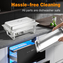 2 Packs Chafing 9 Quart Stainless Rectangular Chafer Buffet by LJGDeals