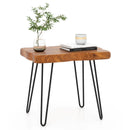 Rectangular Reclaimed Recycled Indonesia Teak Wood End Table by LJGDeals